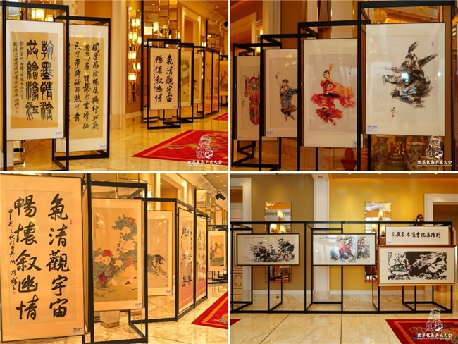 迎接澳门回归祖国25周年，荆浩画院书画名家展在澳门永利皇宫开幕