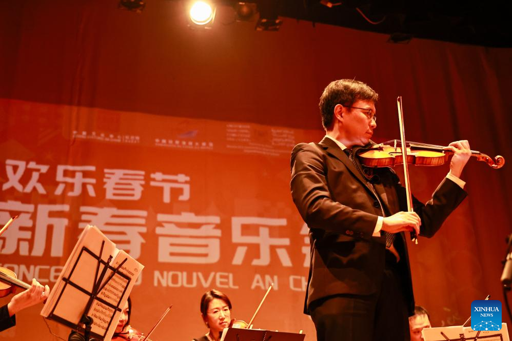 Concert celebrating upcoming Chinese Spring Festival held in Morocco